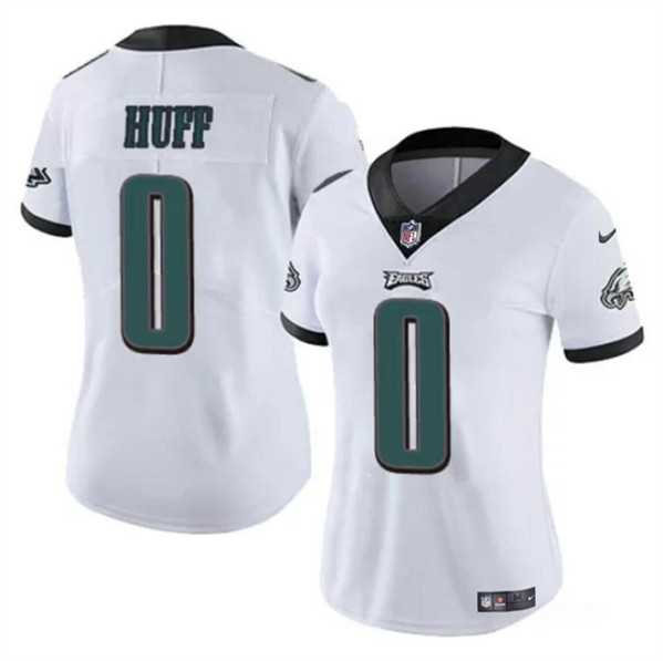 Womens Philadelphia Eagles #0 Bryce Huff White Vapor Untouchable Limited Football Stitched Jersey Dzhi->women nfl jersey->Women Jersey
